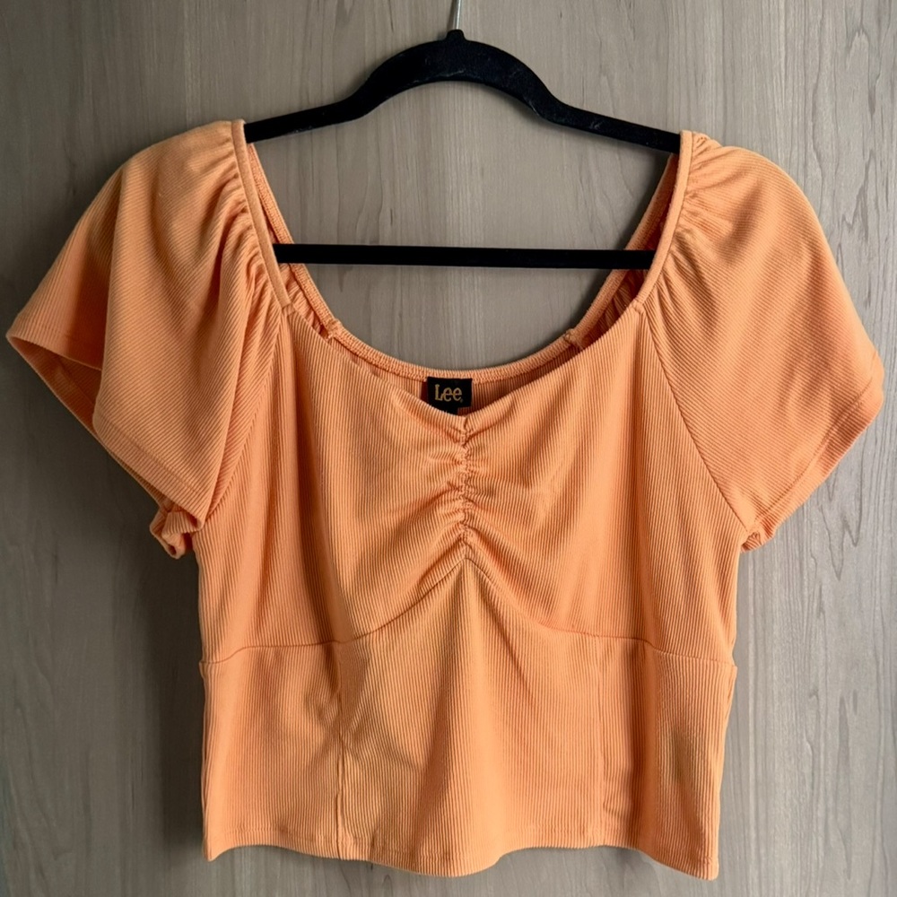 Lee | Women's Orange Top | Size L